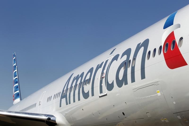 &copy; Reuters.  American Airlines earnings beat by $0.27, revenue topped estimates