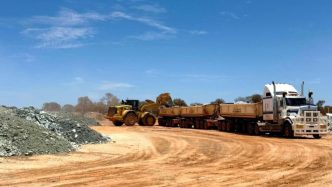 Brightstar starts hauling golden WA ore towards