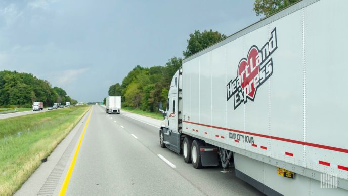 Heartland Express logs sixth straight quarter in