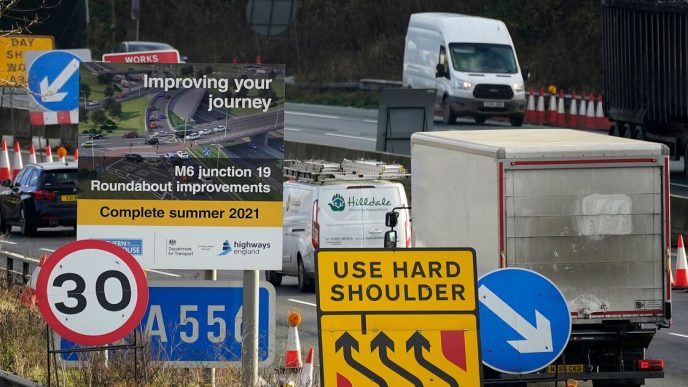 Smart motorway warning as drivers could face