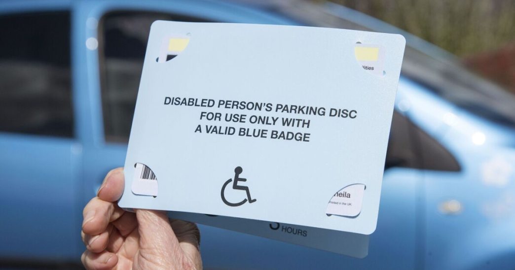 Blue Badge renewal warning with £1,000 fine for