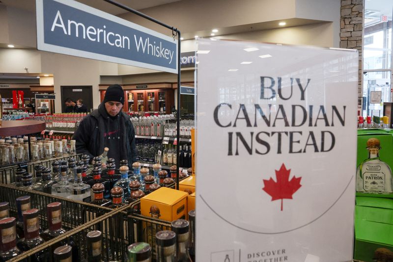 Canadians cancel trips, ban American booze after