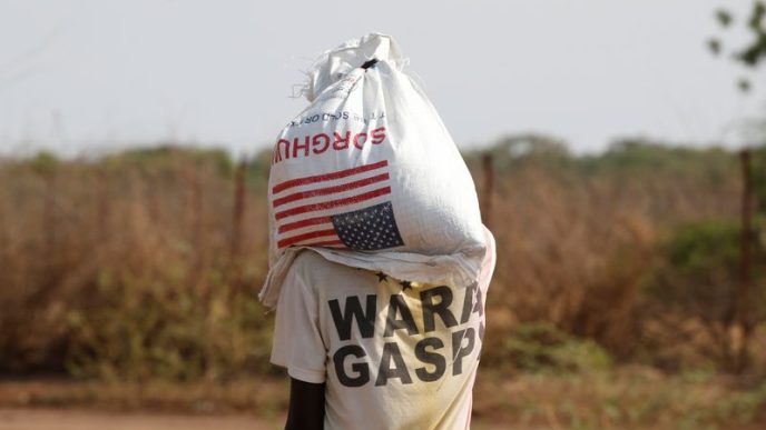 Exclusive-US food purchases for foreign aid halted