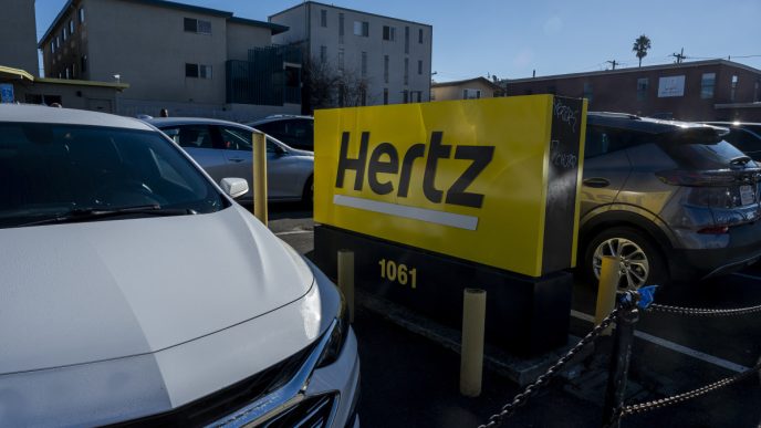 Hertz absorbed a massive loss after electric