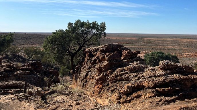 Sacred Aboriginal site and habitat for threatened