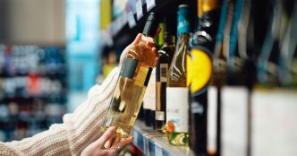 Supermarket shoppers buying wine braced for extra