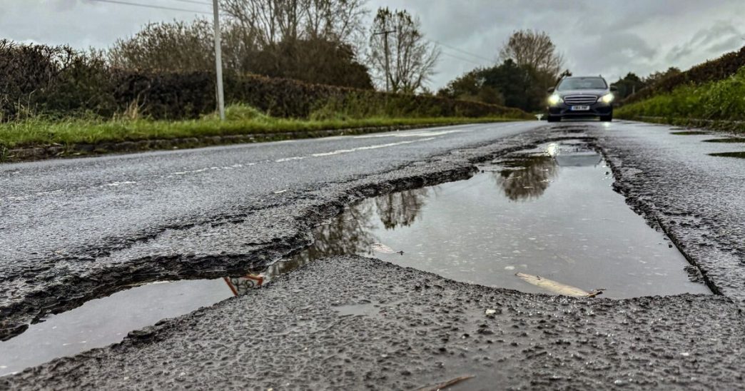 UK's worst councils for potholes with some 'not