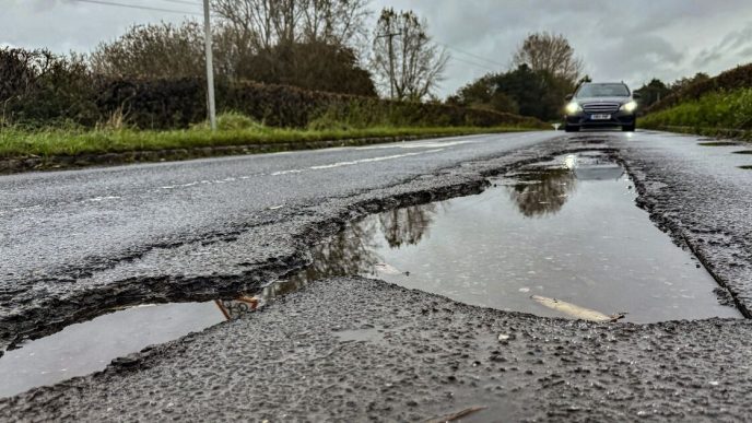 UK's worst councils for potholes with some 'not