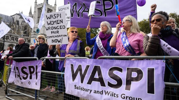 WASPI women's three word warning to Labour as they