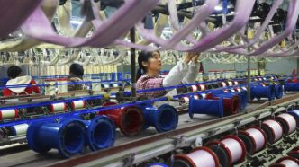 China manufacturing activity hits three-month high