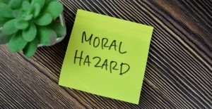 Moral hazard label