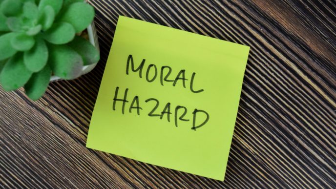 Moral hazard label