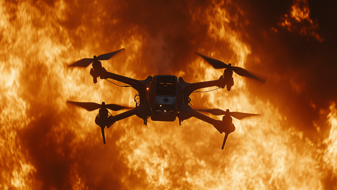 Fire and Rescue drone sniffs out trouble